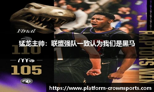 猛龙主帅：联盟强队一致认为我们是黑马